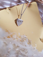 Sterling silver 3d strawberry pendant