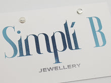 Sterling silver disc stud earrings