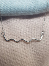 "Wild Atlantic Wave " Sterling silver necklace