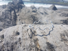 "Wild Atlantic Wave" sterling silver bangle