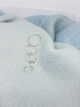 Sterling silver "Circles" necklace